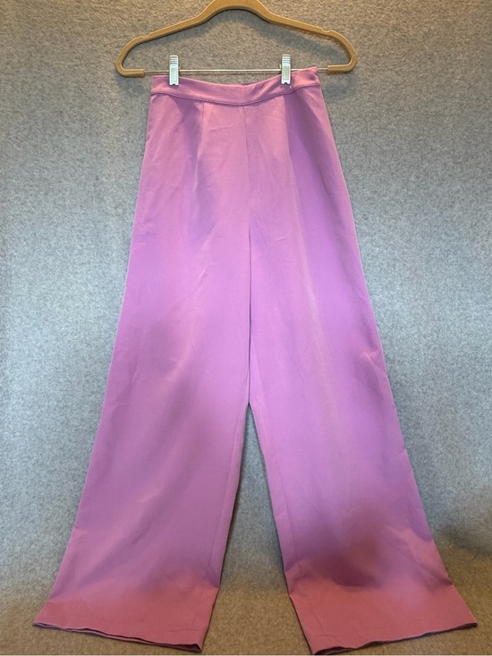 Babyboo Fashion Pants - Wide-Leg High-Rise Pants in Soft Lilac